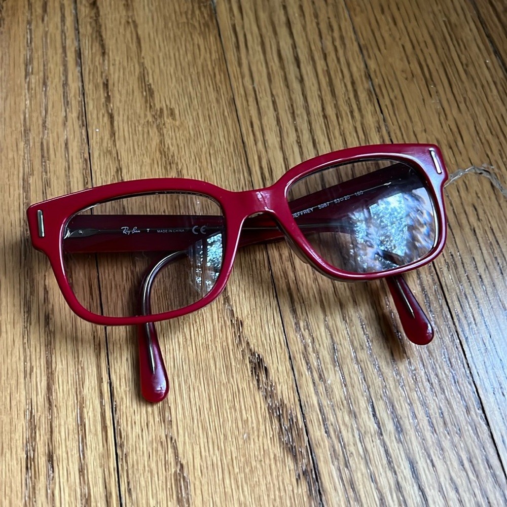 Ray-Ban RB 5388 JEFFREY Red Eyeglasses